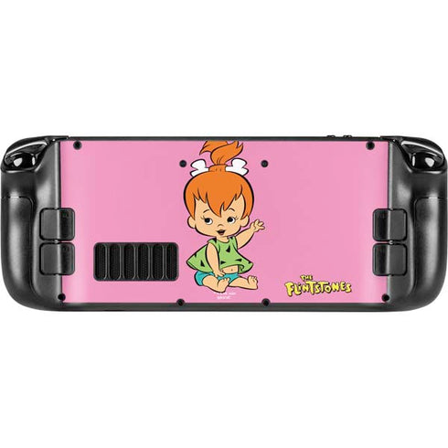 The Flinstones Pebbles Flintstone Steam Deck Handheld Gaming Computer Skin